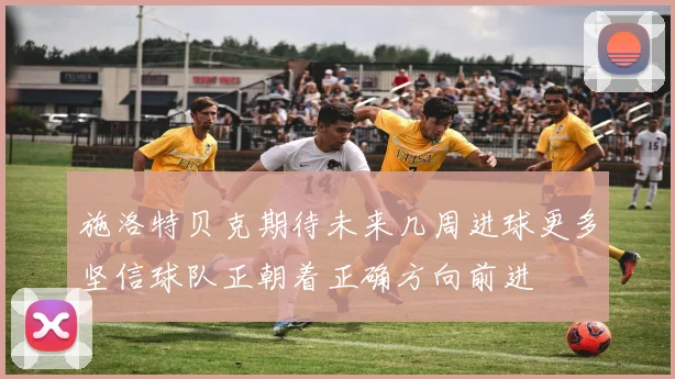 施洛特贝克期待未来几周进球更多坚信球队正朝着正确方向前进